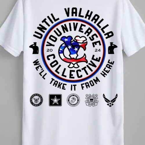 Red, White, Blue Veteran Youniverse Collective Shirt